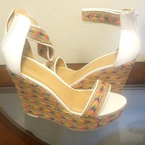SIZE 11 RAINBOW WEDGES
